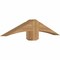 Ekena Millwork Bellingham Timber Gable Bracket, Western Red Cedar, 48"W x 10"H x 5 1/2"D x 5 1/2"F, 5/12 Pitch GBW048X10X0606BEL00SWR - alternate 2